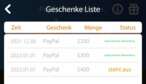 Keine Auszahlung 
