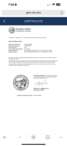 GM Certificate