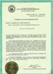 Fake certificate business approval from the govenrment