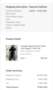 Ordered item