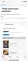 The purchase confirmation email