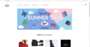 Main page of the website