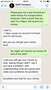 Whatsapp conversation with owner