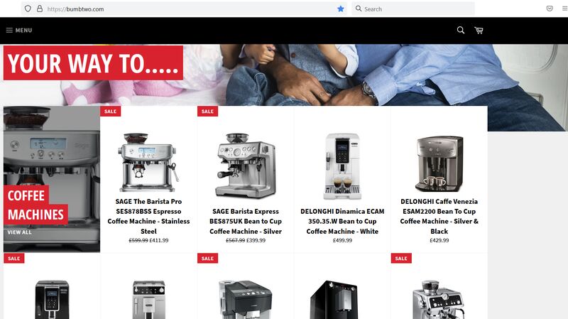 Fraudulent website 