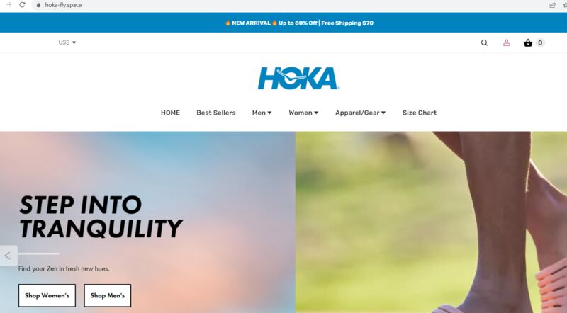hoka website
