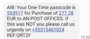 scam message 