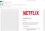 Netflix email scam