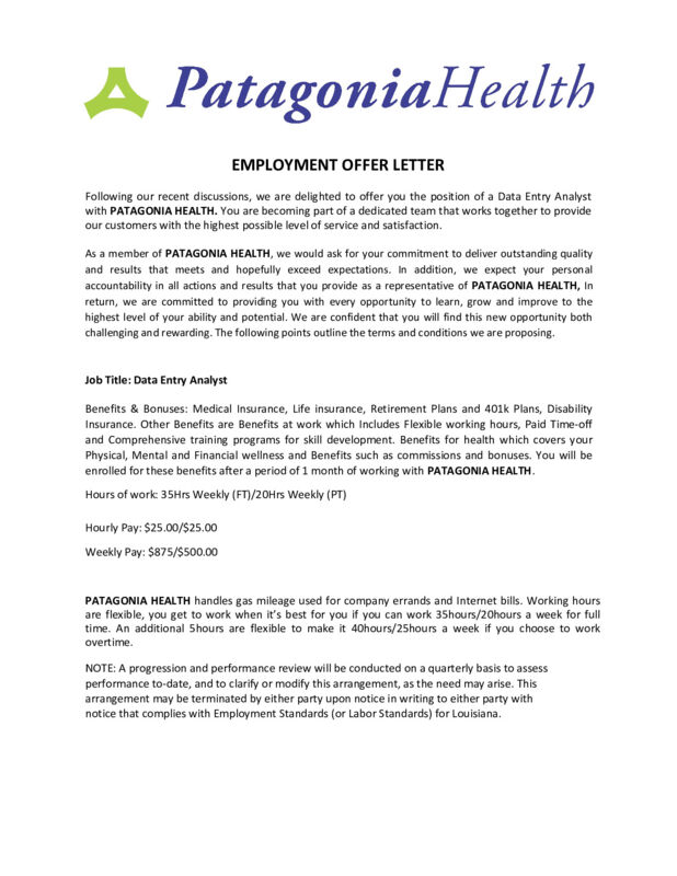 (910) 7782057 Patagonia Health Inc 1 report
