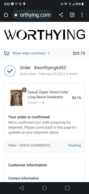 worthying.com | Fraudulent website