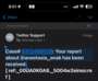 Twitter profile