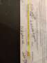 Bank statement showing information on this