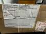 closeup of label on package