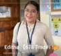 She is from San Agustin Institute of Technology
