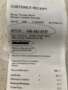 Receipt from western union