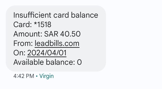 057 223 4135 | Someone is trying to charge my card 40 saudi riyal | 1