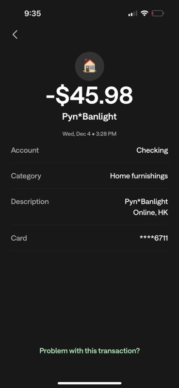 Banlight | 1 report